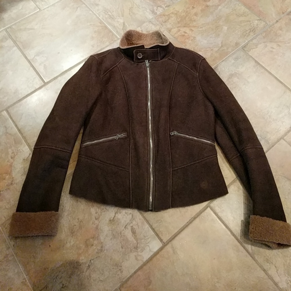 Timberland suede bomber